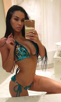 Lesbian hooker Aura works 24 hours